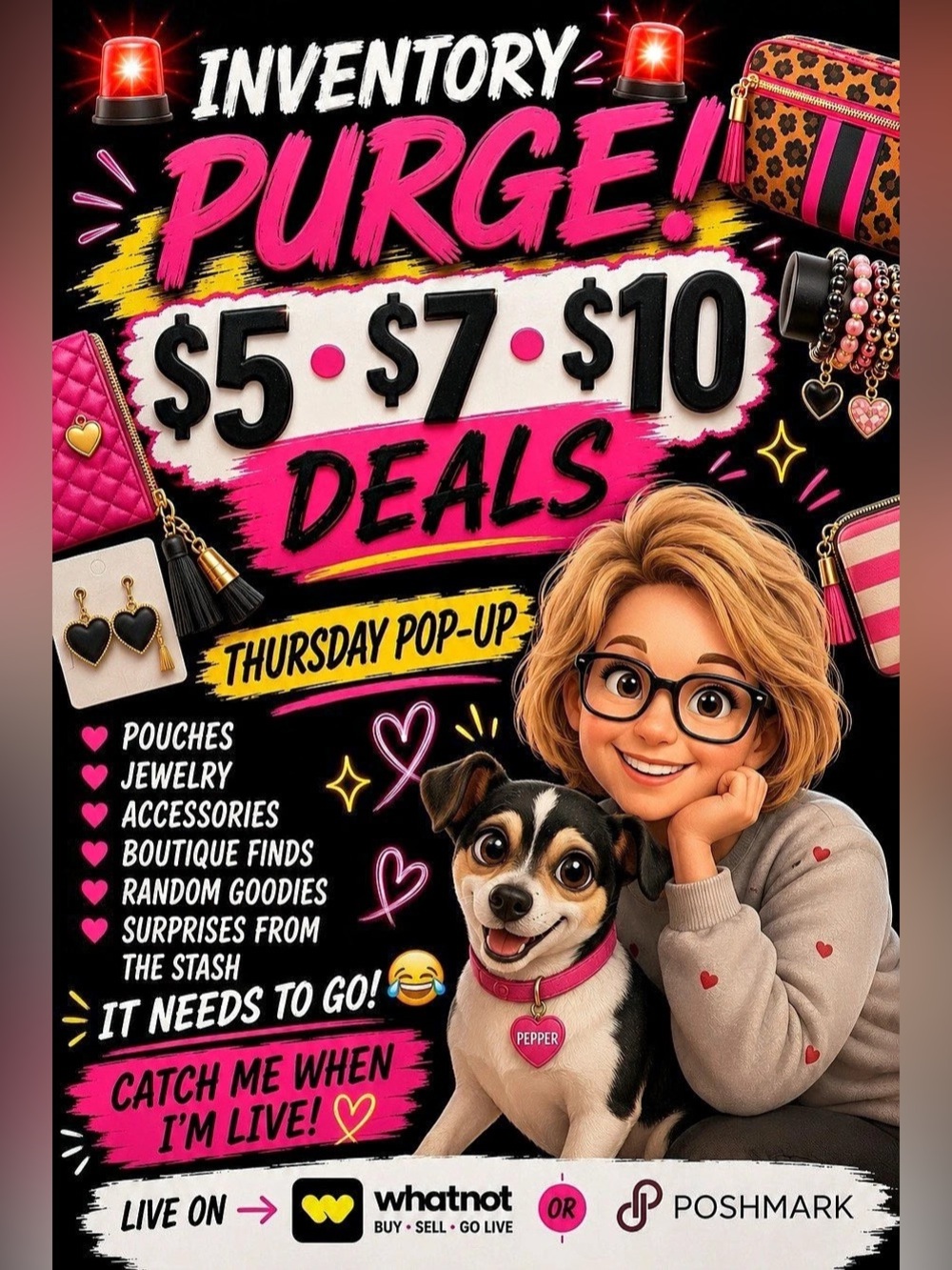 Inventory Purge Sale Graphic